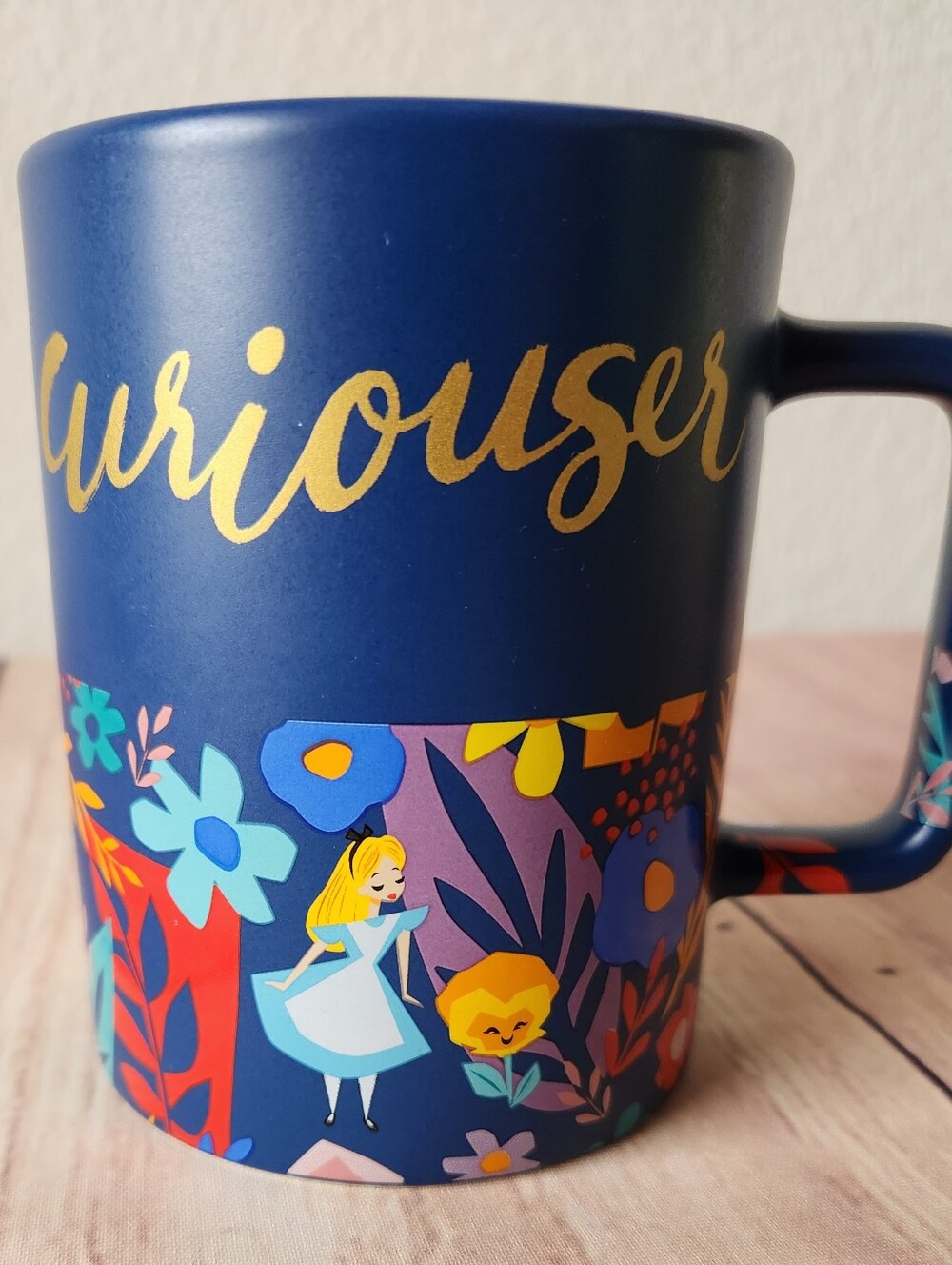 Alice "Curiouser" Blue Stonewear Mug